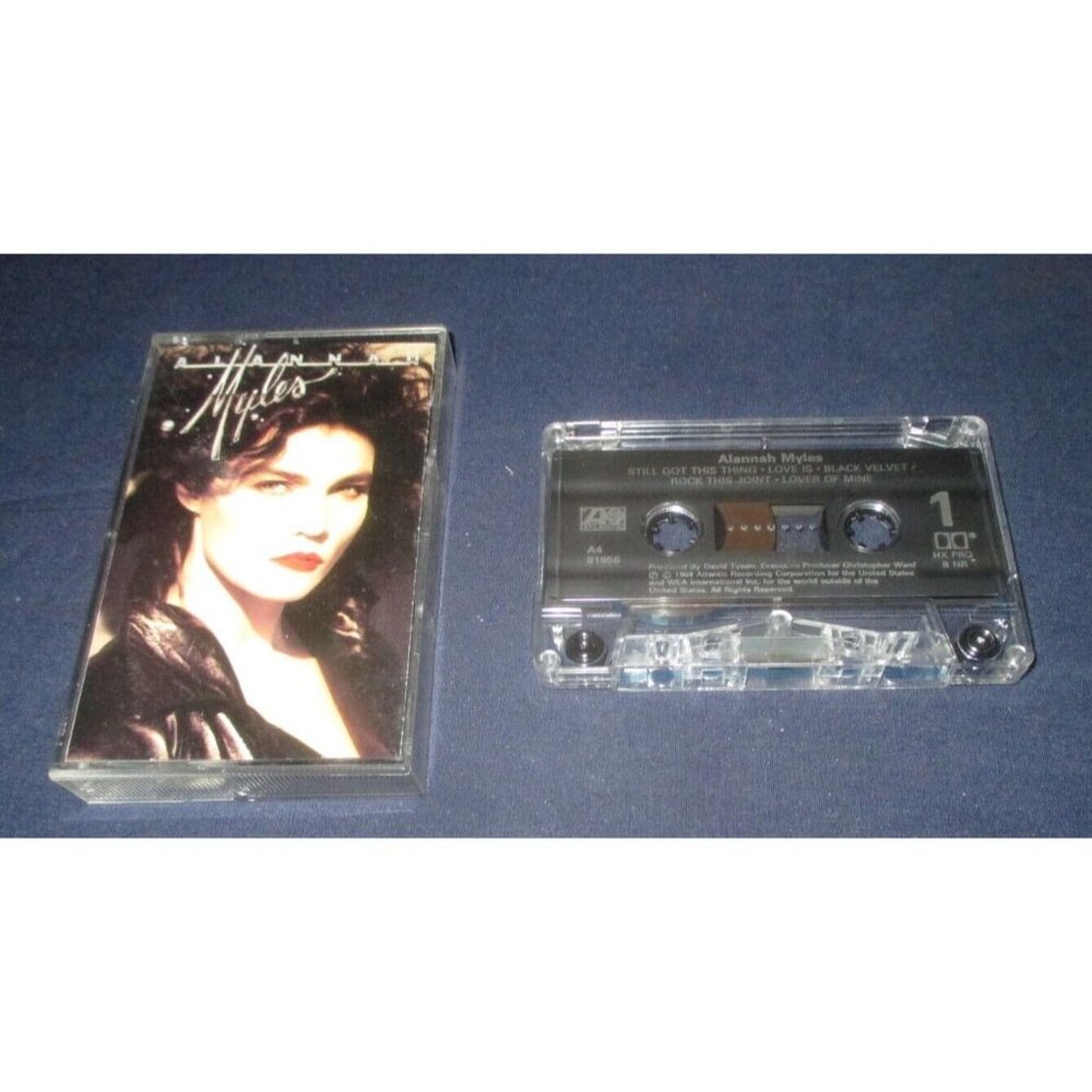 Alannah Myles (self titled album) on cassette (Atlantic Records, 1989)